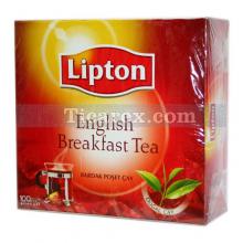 Lipton English Breakfast Süzen Poşet Çay 100'lü | 200 gr