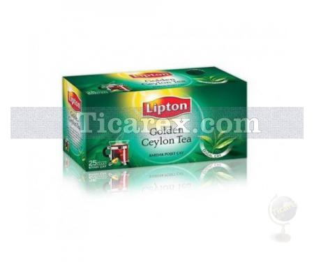 Lipton Golden Ceylon Süzen Poşet Çay 25'li | 50 gr - Resim 1