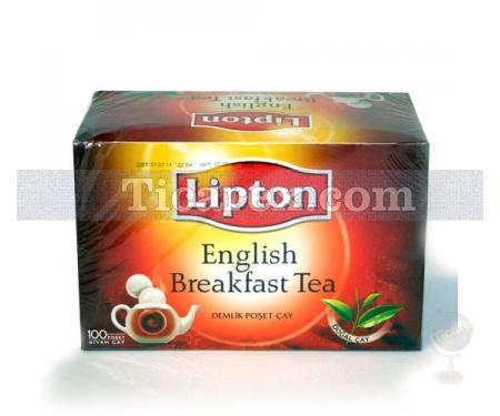 Lipton English Breakfast Demlik Poşet Çay 100'lü | 320 gr - Resim 1