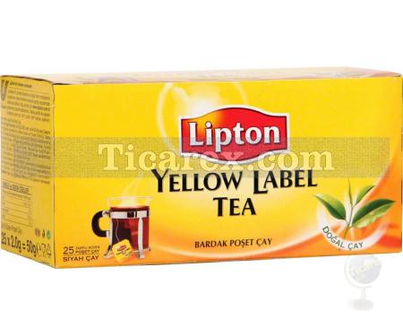 Lipton Yellow Label Süzen Poşet Çay 25'li | 50 gr - Resim 1