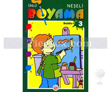 Ünlü Neşeli Boyama Kitabı 3 | Meslekler - Resim 1