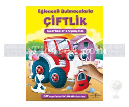 Eğlenceli Bulmacalarla Çiftlik | Çıkartmalarla Oynayalım | Kolektif - Resim 1