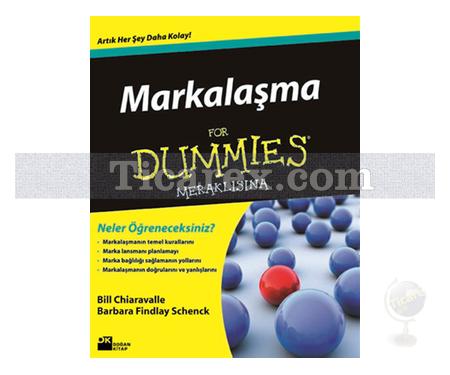 Markalaşma For Dummies | Barbara Findlay Schenck, Bill Chiaravalle - Resim 1