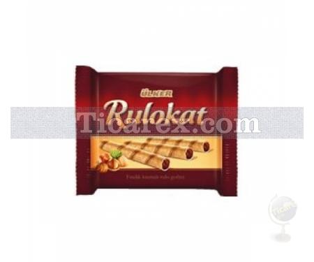 Ülker Rulokat Fındık Kremalı Rulo Gofret | 30 gr - Resim 1