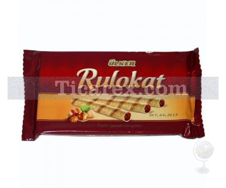 Ülker Rulokat Fındık Kremalı Rulo Gofret | 42 gr - Resim 1