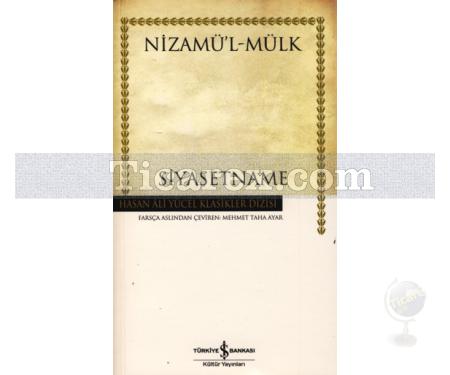 Siyasetname | Nizamü'l-Mülk - Resim 1