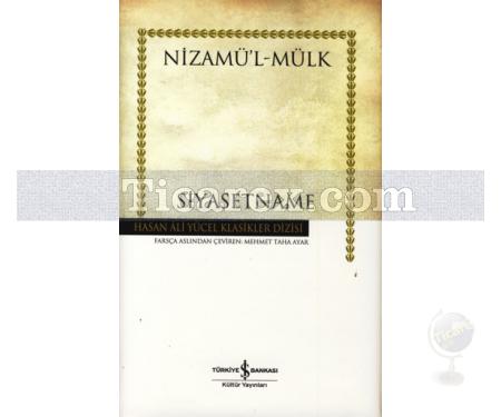 Siyasetname | (Ciltli) | Nizamü'l-Mülk - Resim 1