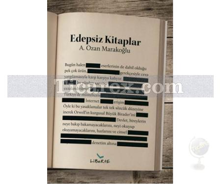 Edepsiz Kitaplar | A. Ozan Marakoğlu - Resim 1