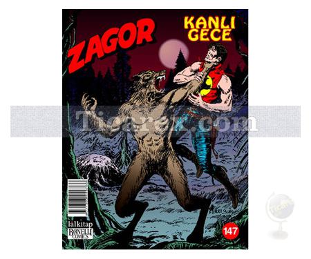 Zagor Sayı: 147 - Kanlı Gece | Moreno Burattini - Resim 1