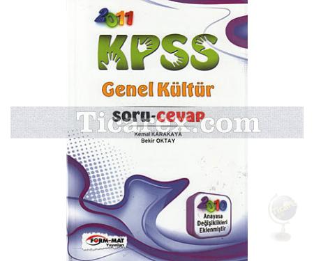 2011 KPSS Soru - Cevap | Genel Kültür - Format Yayınları - Resim 1