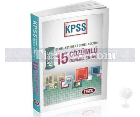 KPSS 15 Çözümlü Deneme Sınavı | Genel Yetenek | Genel Kültür - Data Yayınları - Resim 1