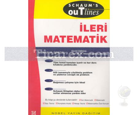 İleri Matematik | Murray R. Spiegel - Resim 1