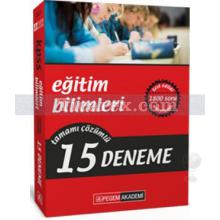 KPSS Tamamı Çözümlü 15 Fasikül Deneme 2013 | Eğitim Bilimleri - Pegem Akademi Yayıncılık