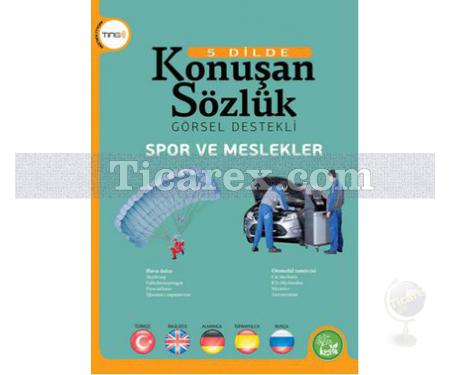 Spor ve Meslekler | 5 Dilde Konuşan Sözlük Görsel Destekli | Kolektif - Resim 1