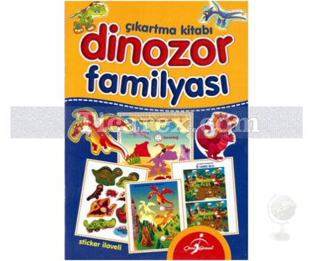 Dinozor Familyası Çıkartma Kitabı | Kolektif - Resim 1