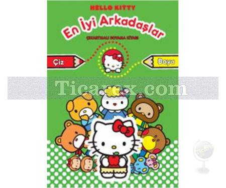 Hello Kitty En İyi Arkadaşlar Çıkartmalı Boyama | Kolektif - Resim 1