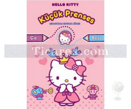 Hello Kitty Küçük Prenses Çıkarmalı Boyama | Kolektif - Resim 1