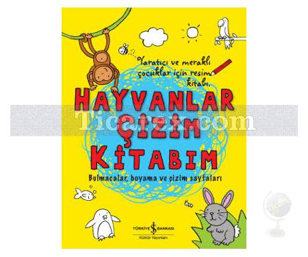 Hayvanlar Çizim Kitabım | Smriti Prasadam-Halls - Resim 1