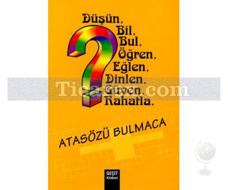 Atasözü Bulmaca | Kolektif - Resim 1