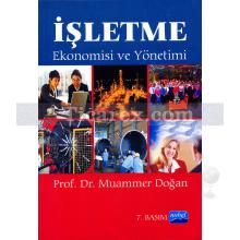 İşletme Ekonomisi ve Yönetimi | Muammer Doğan