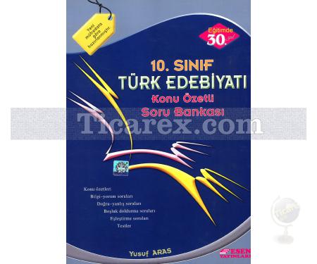 10. Sınıf - Türk Edebiyatı | Soru Bankası | Konu Özetli - Resim 1