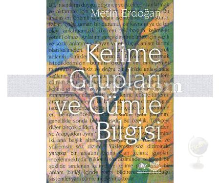 Kelime Grupları ve Cümle Bilgisi | Metin Erdoğan - Resim 1