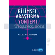 Bilimsel Araştırma Yöntemi | Niyazi Karasar