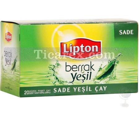 Lipton Berrak Sade Yeşil Çay Süzen Poşet 20'li | 36 gr - Resim 1