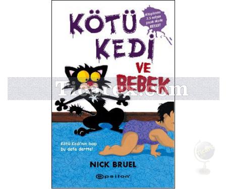 Kötü Kedi ve Bebek | Nick Bruel - Resim 1