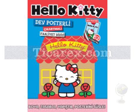 Dev Posterli Çıkartmalı Faaliyet Dizisi - Hello Kitty | Kolektif - Resim 1