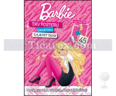 Dev Posterli Çıkartmalı Faaliyet Dizisi - Barbie | Kolektif - Resim 1