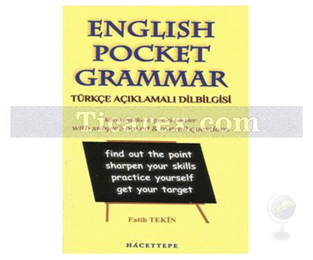 English Pocket Grammar - Türkçe Açıklamalı Dilbilgisi | Fatih Tekin - Resim 1