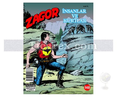 Zagor Sayı: 148 | İnsanlar ve Kurtlar | Moreno Burattini - Resim 1