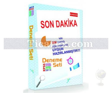 Son Dakika - 10'lu Paket Deneme | Genel Yetenek | Genel Kültür - X Yayıncılık - Resim 1