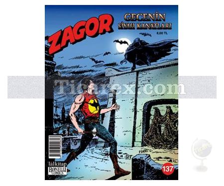 Zagor Sayı: 137 - Gecenin Siyah Kanatları | Jacopo Rauch - Resim 1