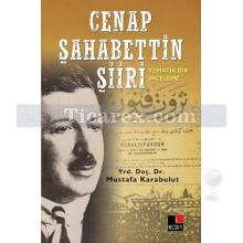 Cenap Şahabettin Şiiri | Tematik Bir İnceleme | Mustafa Karabulut