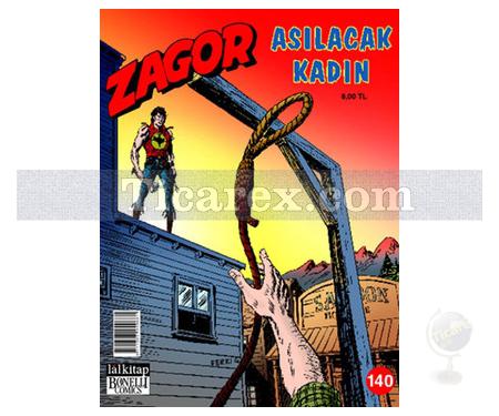 Zagor Sayı: 140 - Asılacak Kadın | Moreno Burattini - Resim 1