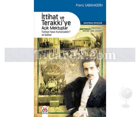 İttihat ve Terakkiye Açık Mektuplar | Prens Sabahaddin - Resim 1