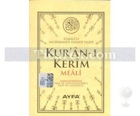 Kur'an-ı Kerim Meali | (Cep Boy) | Elmalılı Muhammed Hamdi Yazır - Resim 1