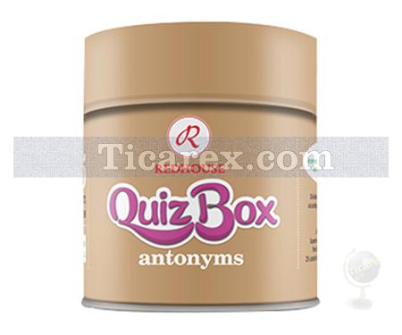 Redhouse Quiz Box - Antonyms | Turgay Bayındır - Resim 1