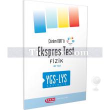 YGS - LYS - Fizik Ekspres Test (DVD Hediyeli) | Yaprak Test