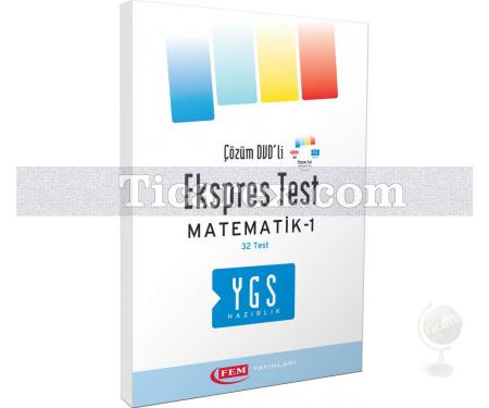 YGS - Matematik-1 Ekspres Test (DVD Hediyeli) | Yaprak Test - Resim 1