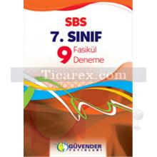 SBS - 7. Sınıf - 9 Fasikül Deneme | Deneme Sınavları