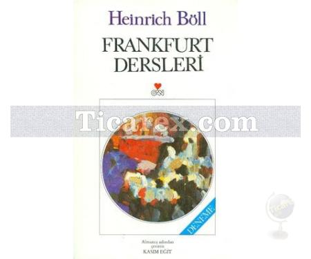 Frankfurt Dersleri | Heinrich Böll - Resim 1