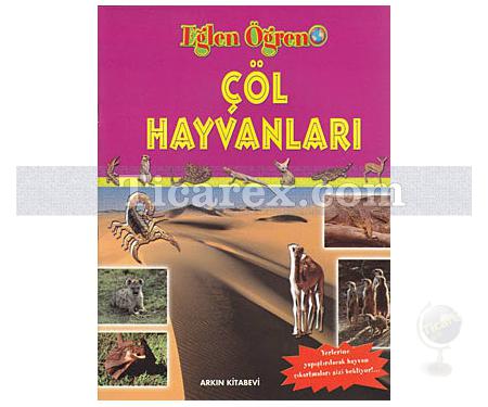 Eğlen Öğren - Çöl Hayvanları (Çıkartmalı) | Kolektif - Resim 1