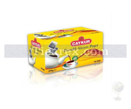 Çaykur Demlik Süzen Poşet Çay 40'lı | 200 gr - Resim 1