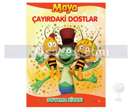 Arı Maya Çayırdaki Dostlar Boyama Kitabı | Kolektif - Resim 1