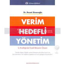 Verim Hedefli Yönetim | Reşat Sinanoğlu