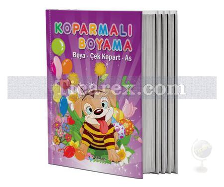 Koparmalı Boyama Kitabı Seti 4 Kitap Takım | Kolektif - Resim 1