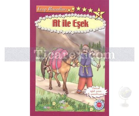 Ezop Masalları - At ile Eşek | Bitişik Eğik El Yazısı İle | Ezop - Resim 1